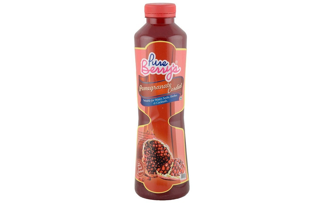 Pure Berry's Pomegranate Cordial    Bottle  750 millilitre